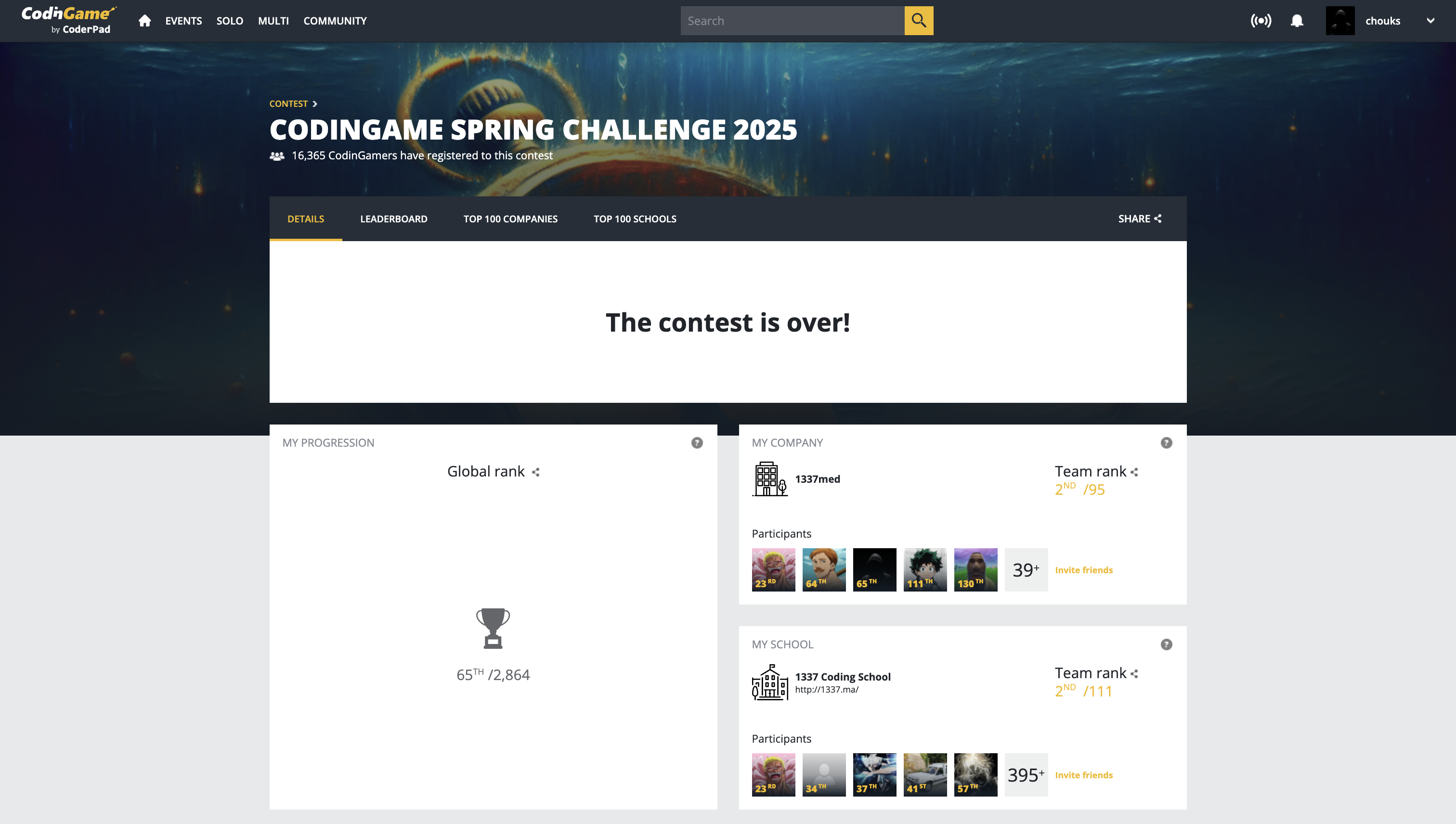 CodinGame Spring Challenge 2025