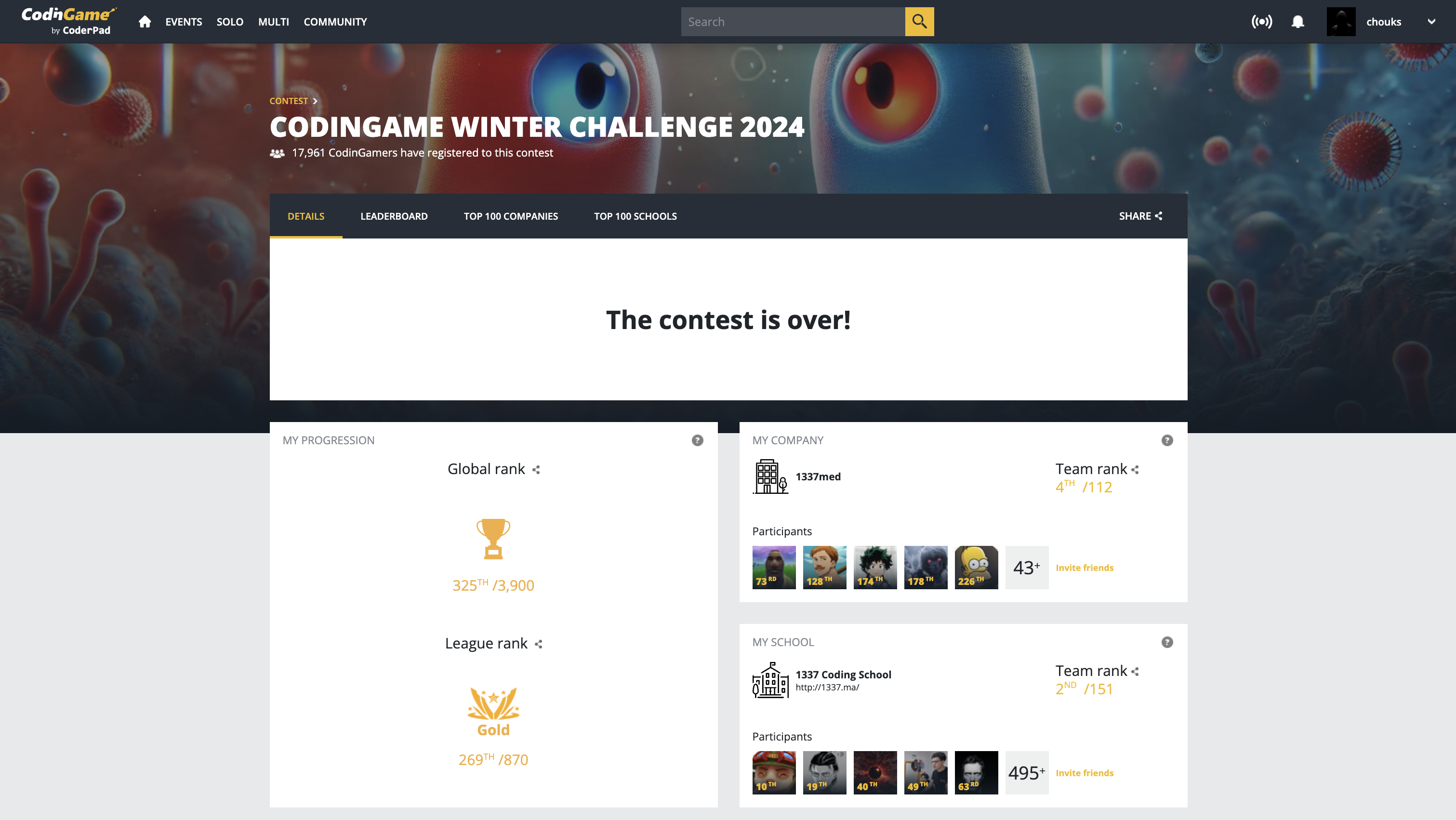 CodinGame Winter Challenge 2024